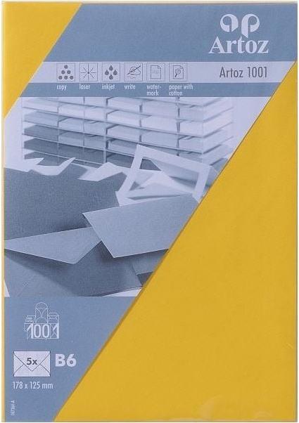 Actual product image Artoz 1001 Envelopes sung. (B6, 5x)
