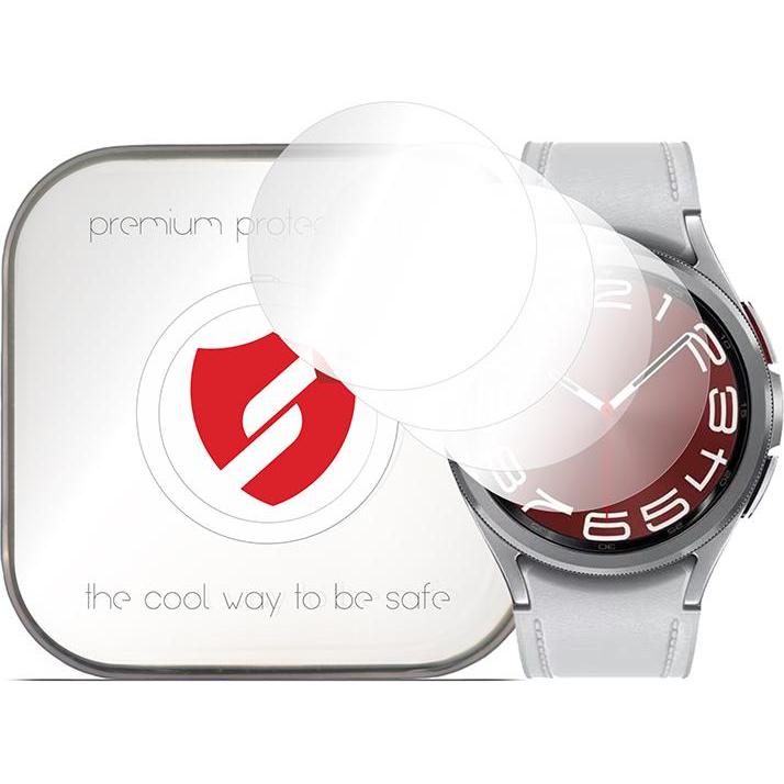 Smart Protection - Premium Classic (4 pack) - Samsung Galaxy Watch6 Classic 43mm - Clear, Accessori per smartwatch, Trasparente