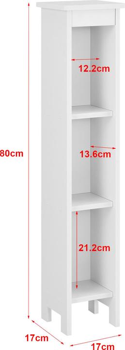 Actual product image En.Casa Bräcke (17 x 17 x 80 cm)