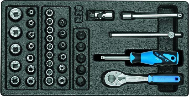 Productafbeelding Gedore 500 ES20 dopsleutelassortiment /4 in /3 ES module