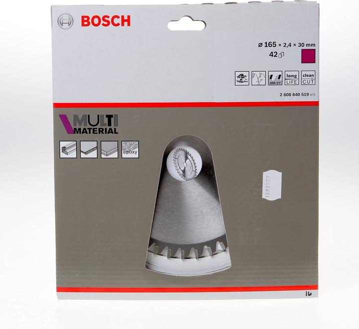 Produktbild Bosch Professional Zubehör PRO Multi Material Kreissägeblatt, 165 x 2,4 x 30 mm