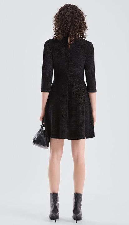 Image du produit s.Oliver Kleid Samtkleid mit Glitzer (M)