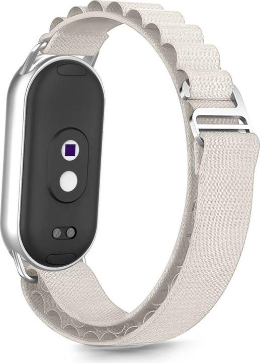 Produktbild 4Kom Tech-Protect Nylon Pro Strap für Xiaomi Smart Band 8 / 9 / 10 / NFC - Beige (Nylon)