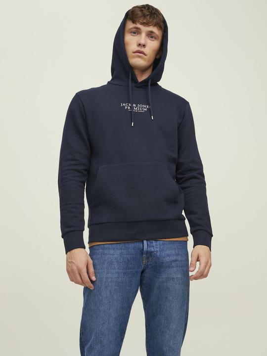 Immagine prodotto Jack & Jones Felpa con cappuccio con tasca a canguro (XS)