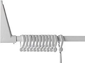 Produktbild Der Fellhof Erica2000 Winkelstück 70x160cm Hv - für Wanne, komplett, weiss