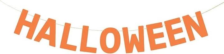 Produktbild Partydeco Banner Halloween, 2.5 m, orange (1 pkt / 1 pc.) (1 Stk.)