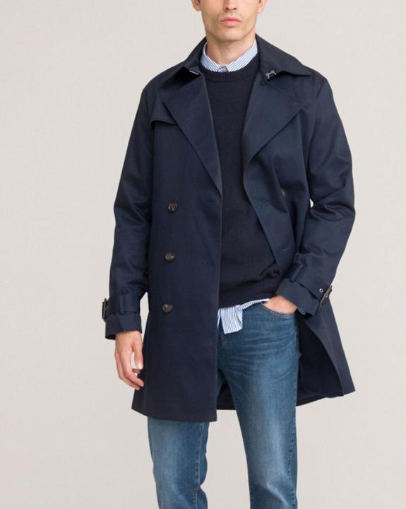 Actual product image La Redoute Collections Trench coat with belt. water-repellent
