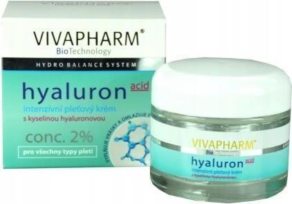 Actual product image Vivapharm Hyaluron Intensive Face Cream with Hyaluronic Acid - 50ml (50 ml, 24h cream)