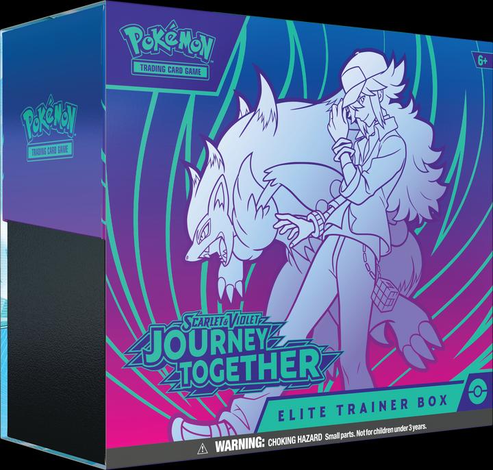 Image du produit Pokémon P-EN SV09 'Journey together' Elite Trainer Box (Anglais, Boîte Elite / Top Trainer)