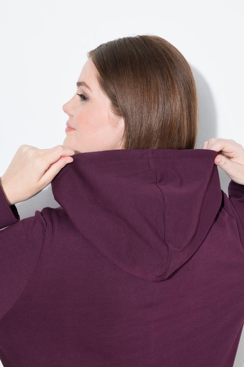 Immagine prodotto Ulla Popken Bellieva Hoodie, Still-Funktion, Kapuze, OEKO-TEX Made in Green (58)