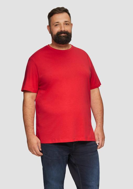 Produktbild S.Oliver T-Shirt T-Shirt aus reiner Baumwolle mit Logo-Print (XXL)