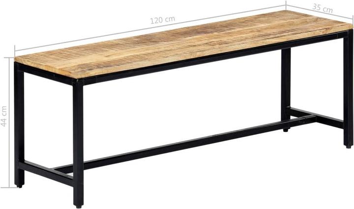 Image du produit vidaXL Bank (120 cm)