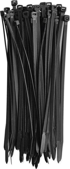 Actual product image Emos Cable tie 200×4,8, black, 100 pcs (200 mm, 100 pcs.)