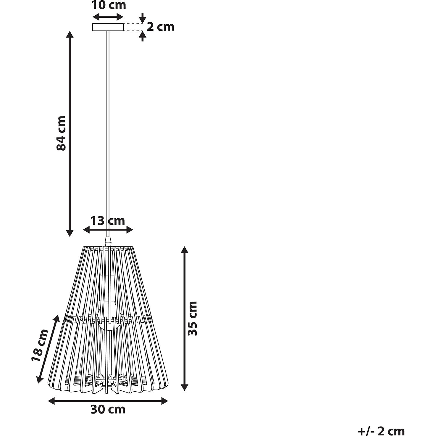 Thumbnail - Beliani, Pendelleuchte, Cavalla (E27)