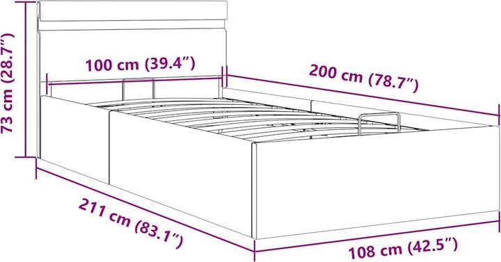 Produktbild vidaXL Costante (120 x 200 cm)