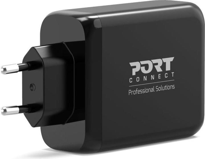 Actual product image Port Designs GaN Wall Charger 120W (120 W, 4 ports)