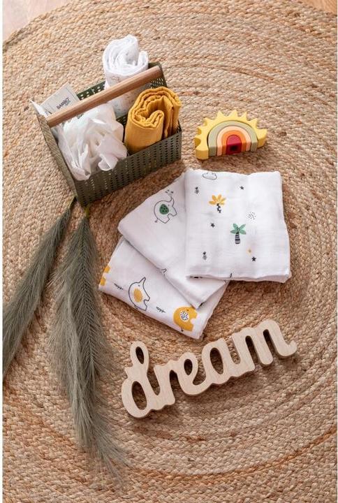 Actual product image Bubaba Tetra nappies 3-pack elephant