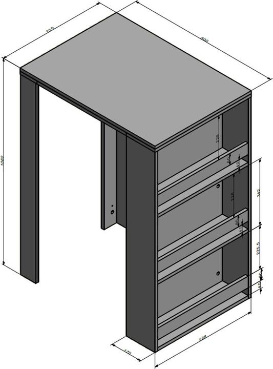 Produktbild Vicco Bartisch