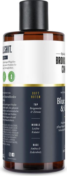Produktbild Brooklyn Soap Company Blue Amber and Sedar (300 ml)