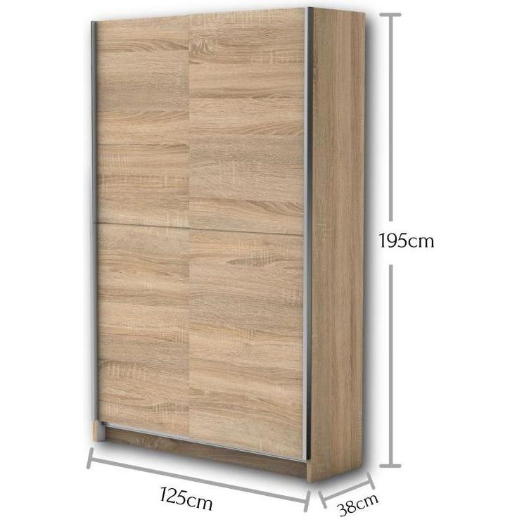 Pol-Power, Kleiderschrank, Fast (125 x 195 x 38 cm)