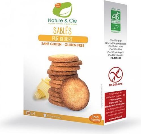 Nature et Cie Guetzli Bio Butter-Sablés glutenfrei 135 g (1 Stk., 135 g)