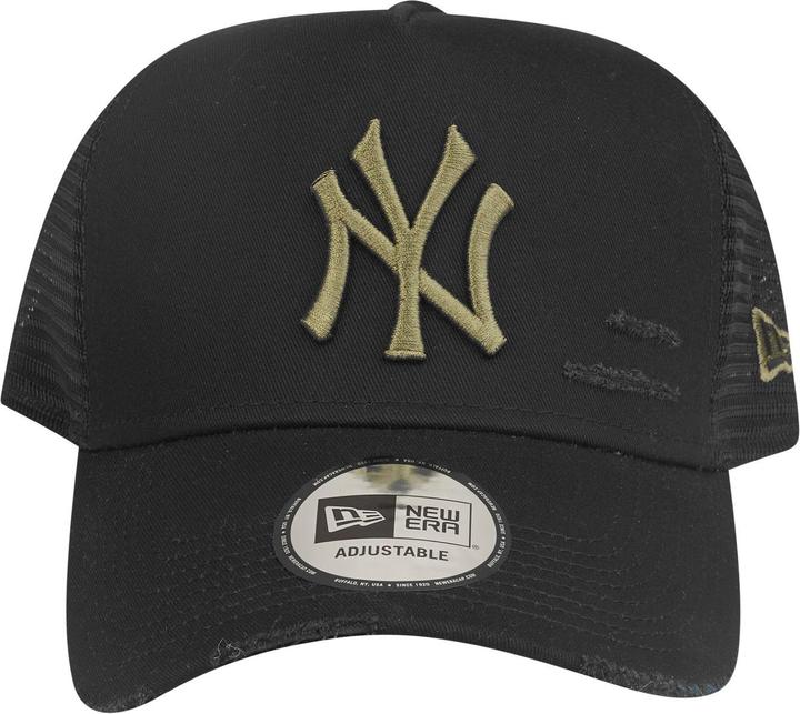 Produktbild New Era Mesh Trucker Cap DISTRESSED New York Yankees schwarz