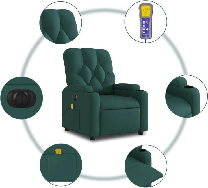 Image du produit vidaXL elektrischer Massagesessel