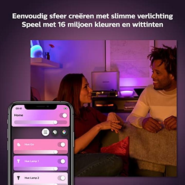 Actual product image Philips Hue Go Base BT (520 lm)