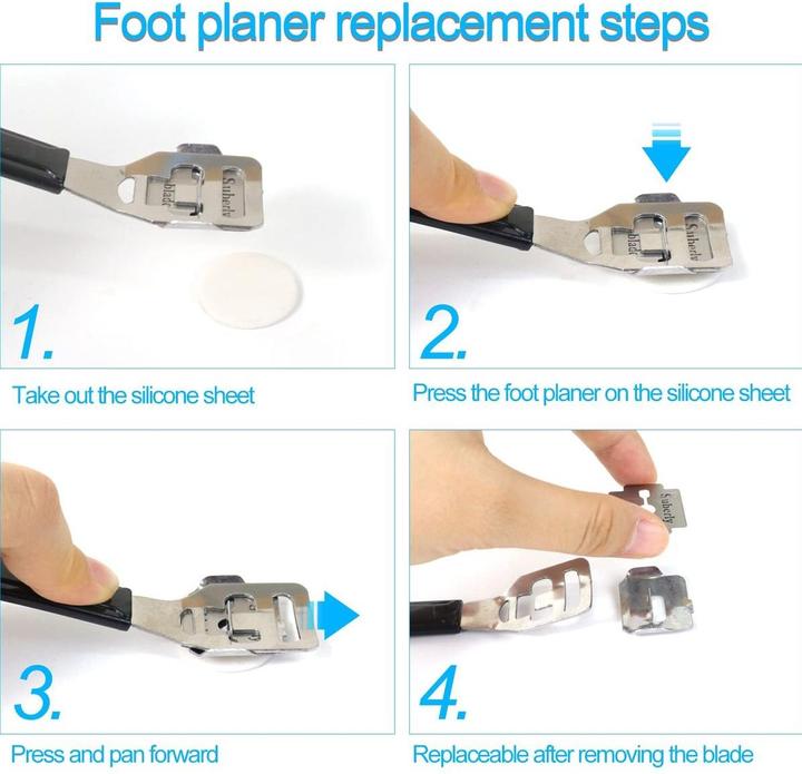 König Design 10 in 1 pedicure foot file rasp callus remover callus rasp foot file