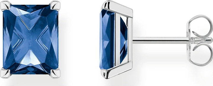 Produktbild Thomas Sabo Ohrstecker Blauer Stein (925er Silber)