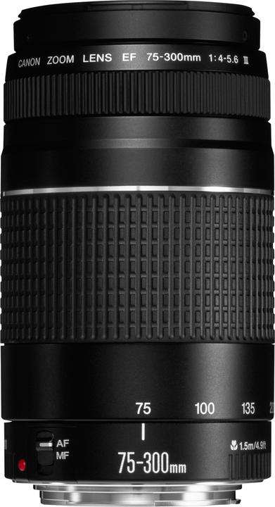 Canon EF 75-300mm f/4,0-5,6 III (Canon EF, APS-C / DX)