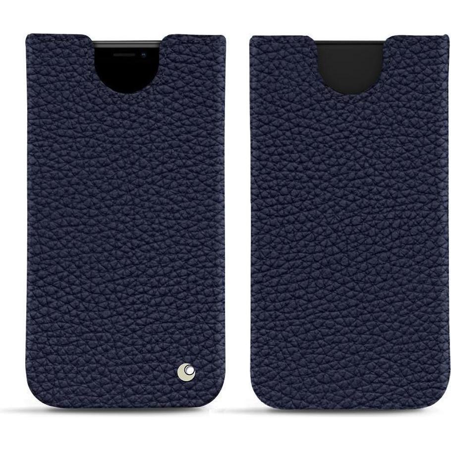 Noreve Lederschutzhülle (Apple iPhone XS Max), Smartphone Hülle, Violett