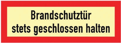 Actual product image Werkstarck Photoluminescent door markings
