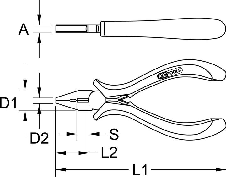 Produktbild KS Tools 500.7030 (120 mm)