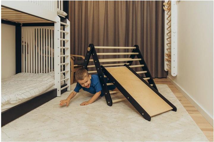 Produktbild Duck Woodworks Kletterdreieck mit Rutsche