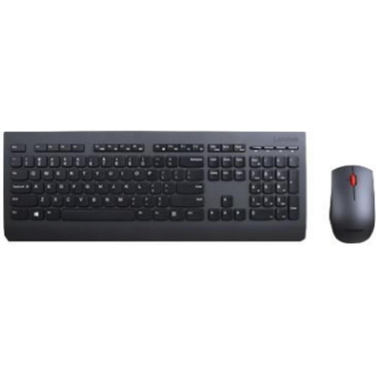 Lenovo 4X30H56809 (DE, Kabellos), Tastatur, Schwarz