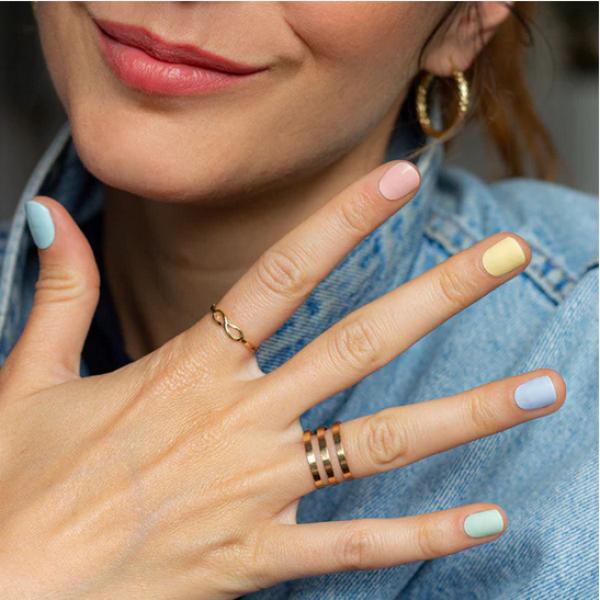 Produktbild MoYou London Gel Nail Strips Pastel Sweets (Kunstnägel)