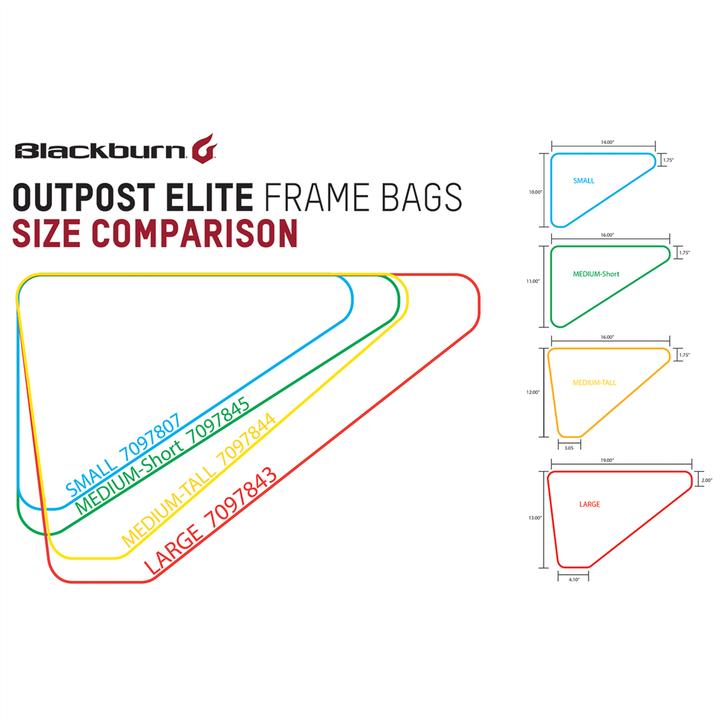 Produktbild Blackburn Outpost (6.76 l, Rahmentasche)