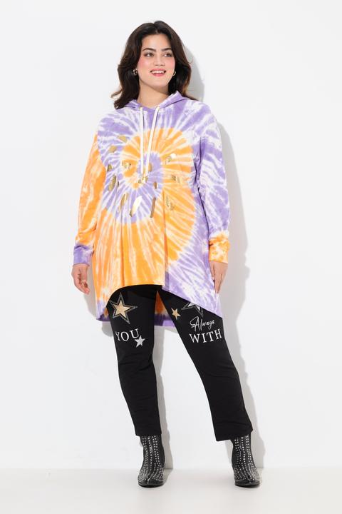Produktbild Angel of Style Hoodie, A-Linie, Batikdruck, gerundeter Saum (50, 52)