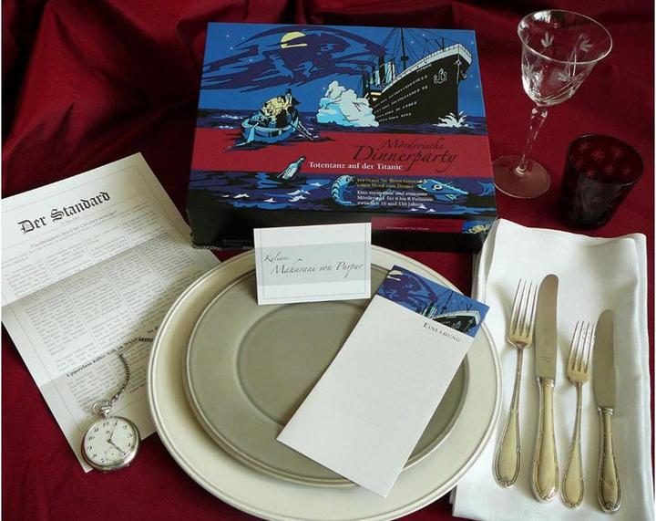 Productafbeelding Moorddadige diner dans van de dood op de Titanic (Duits)
