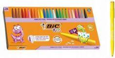 Produktbild Bic KIDS Fasermaler Visacolor XL, 24er Kartonetui (multicolour, 24 x)