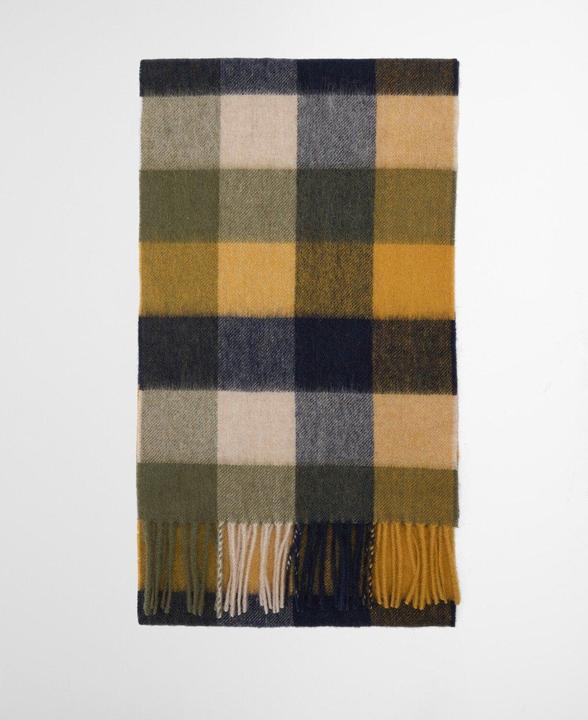 Actual product image Barbour Lambswool Tattersall Scarf
