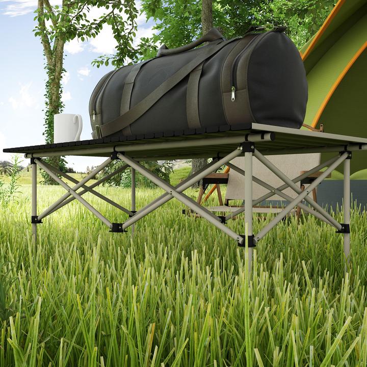Produktbild Outsunny Campingtisch Aluminium Khaki