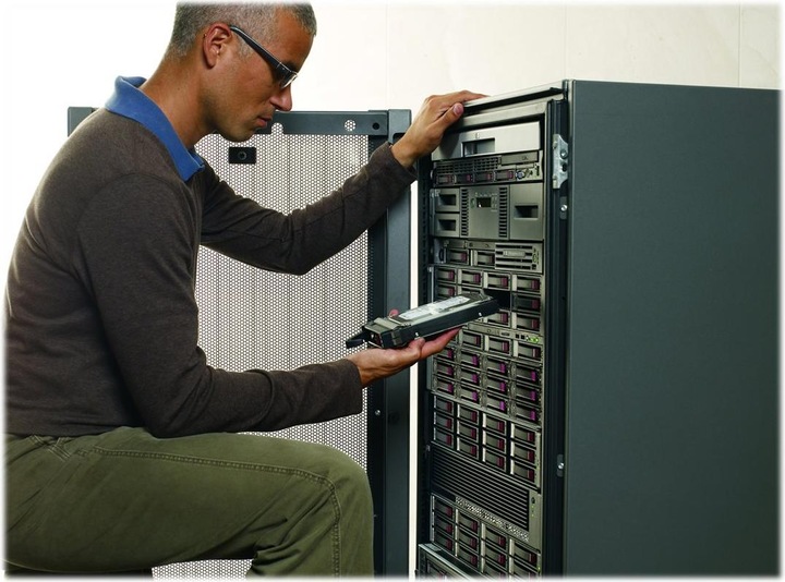 Image du produit HPE Librairie de bandes StoreEver MSL2024 0-drive