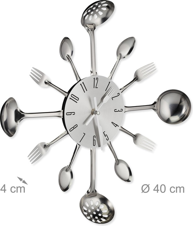 Actual product image Relaxdays Wall clock (40 cm)