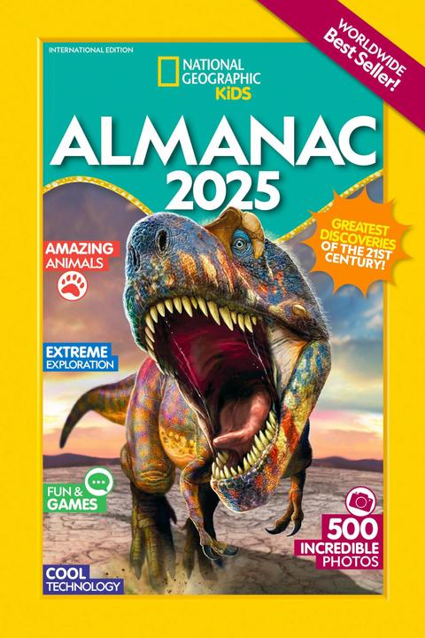 Produktbild National Geographic Kids Almanac 2025 (International Edition) (Harter Einband, Englisch)