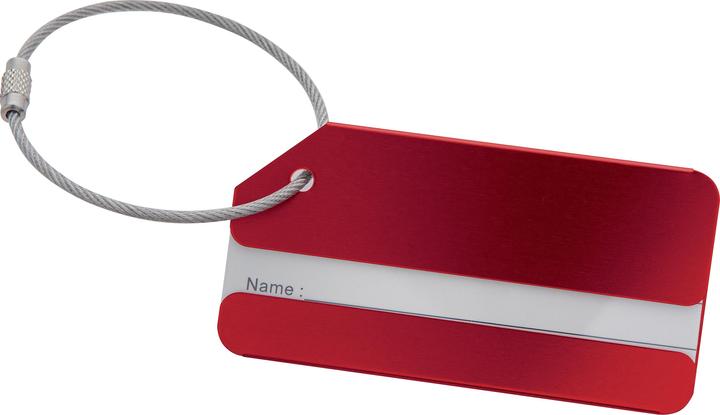 Sigel Badge nominatif Office 8 x 4 x 0,8 cm, rouge