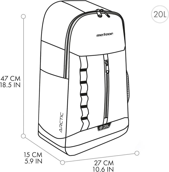 Actual product image Ty ARCTIC thermal rucksack (20 l)