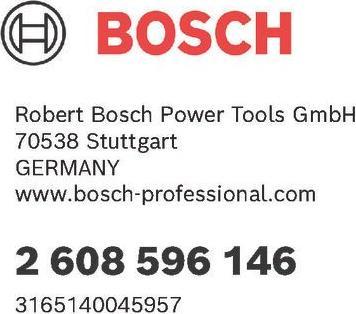 Actual product image Bosch Professional Zubehör Hammer drill SDS plus-5, 5.5 x 100 x 165 mm (5.5 mm)