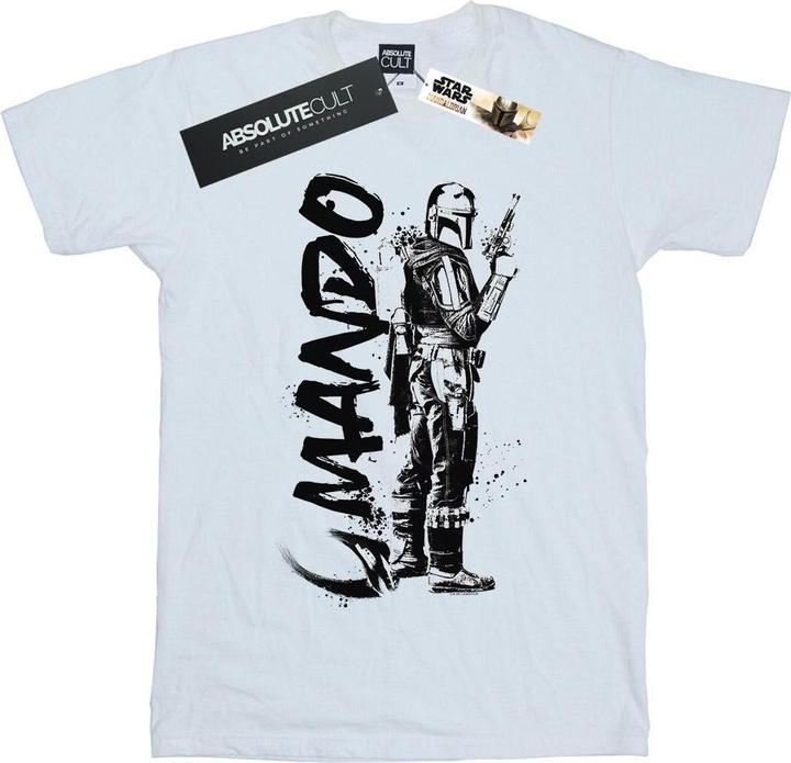 Produktbild Star Wars The Mandalorian Splat Mando TShirt (5XL)